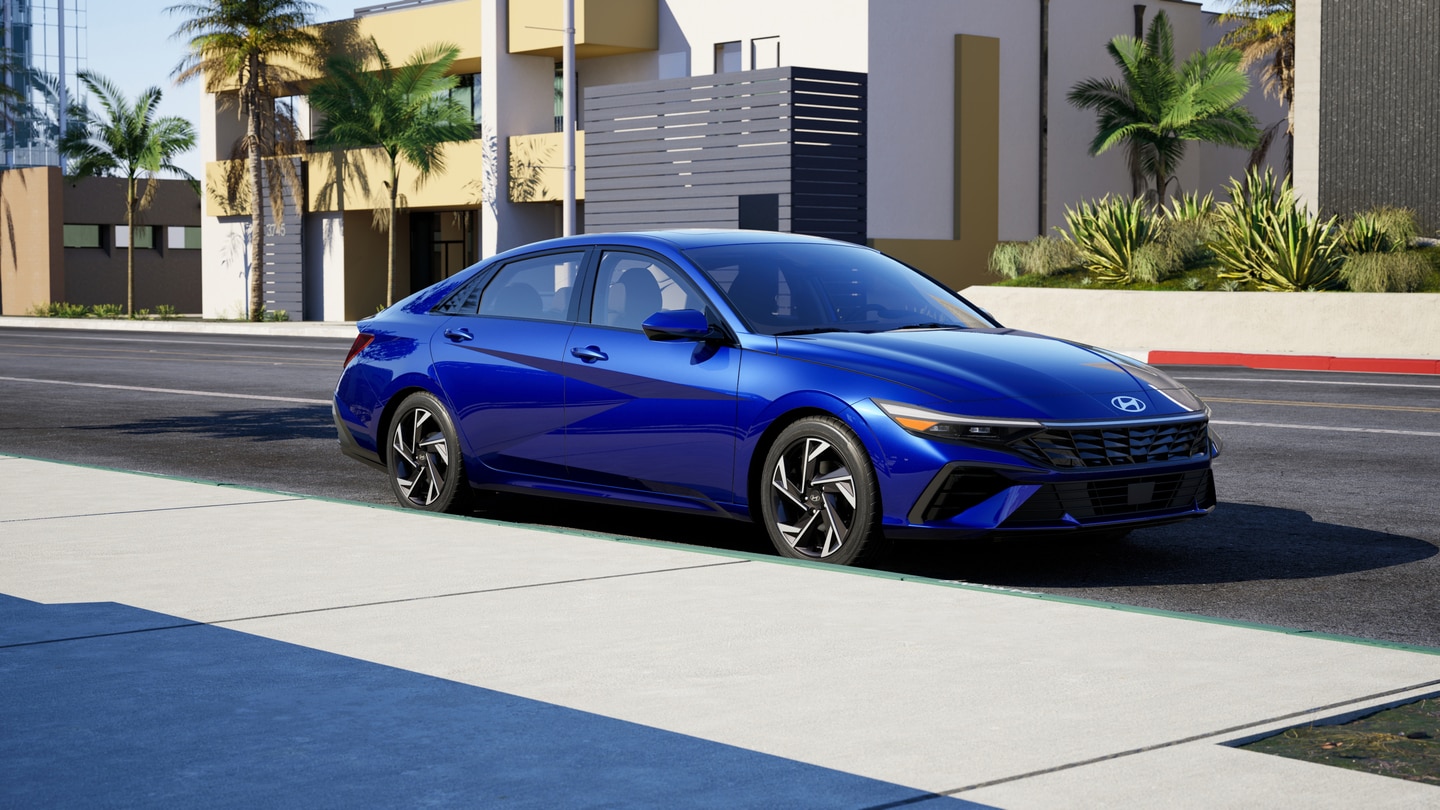  Blue 2026 Hyundai Elantra