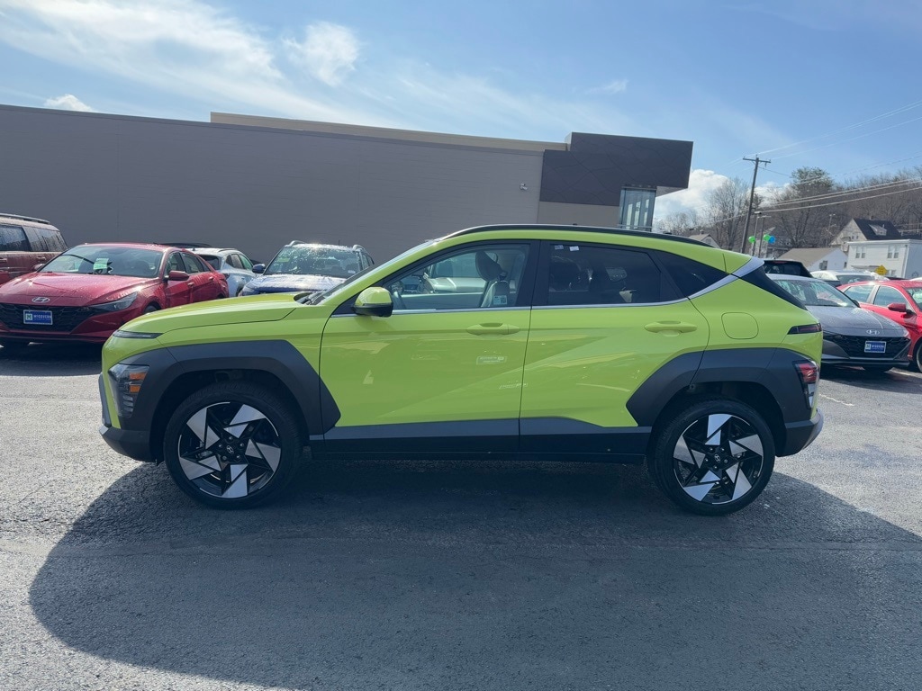 Used 2024 Hyundai Kona Limited with VIN KM8HECA34RU081780 for sale in Leominster, MA