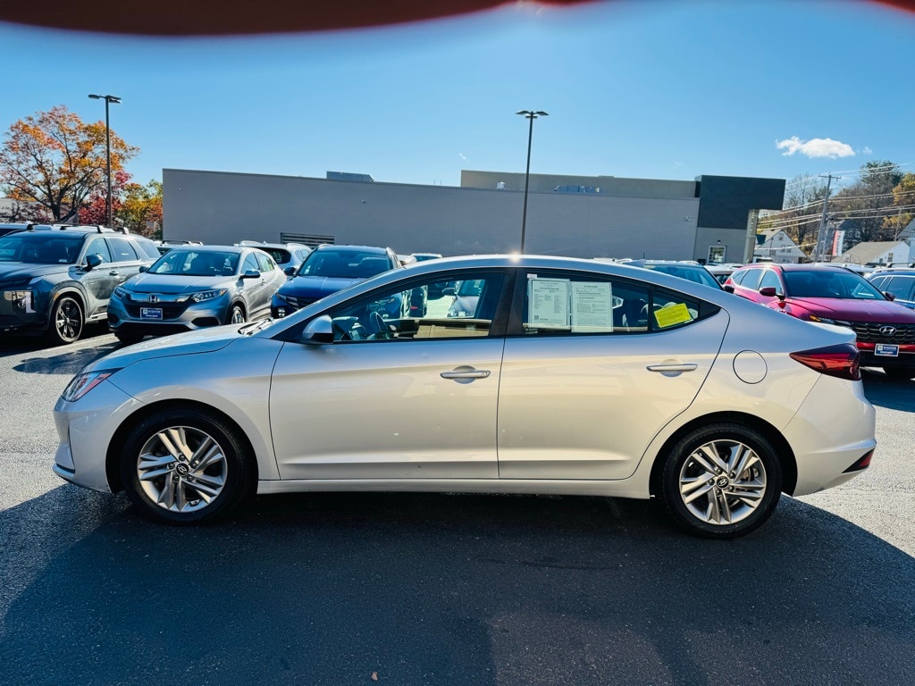 Used 2019 Hyundai Elantra SEL with VIN 5NPD84LF1KH429414 for sale in Leominster, MA
