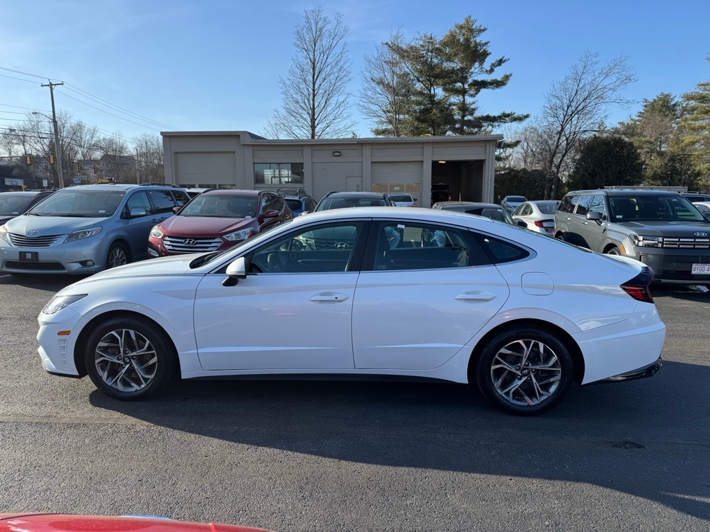 Used 2022 Hyundai Sonata SEL with VIN KMHL64JA5NA178140 for sale in Leominster, MA