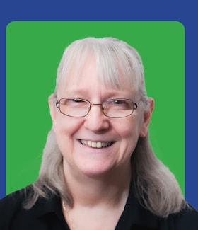 Staff member Pam Dumas from f2cc4aeed38a