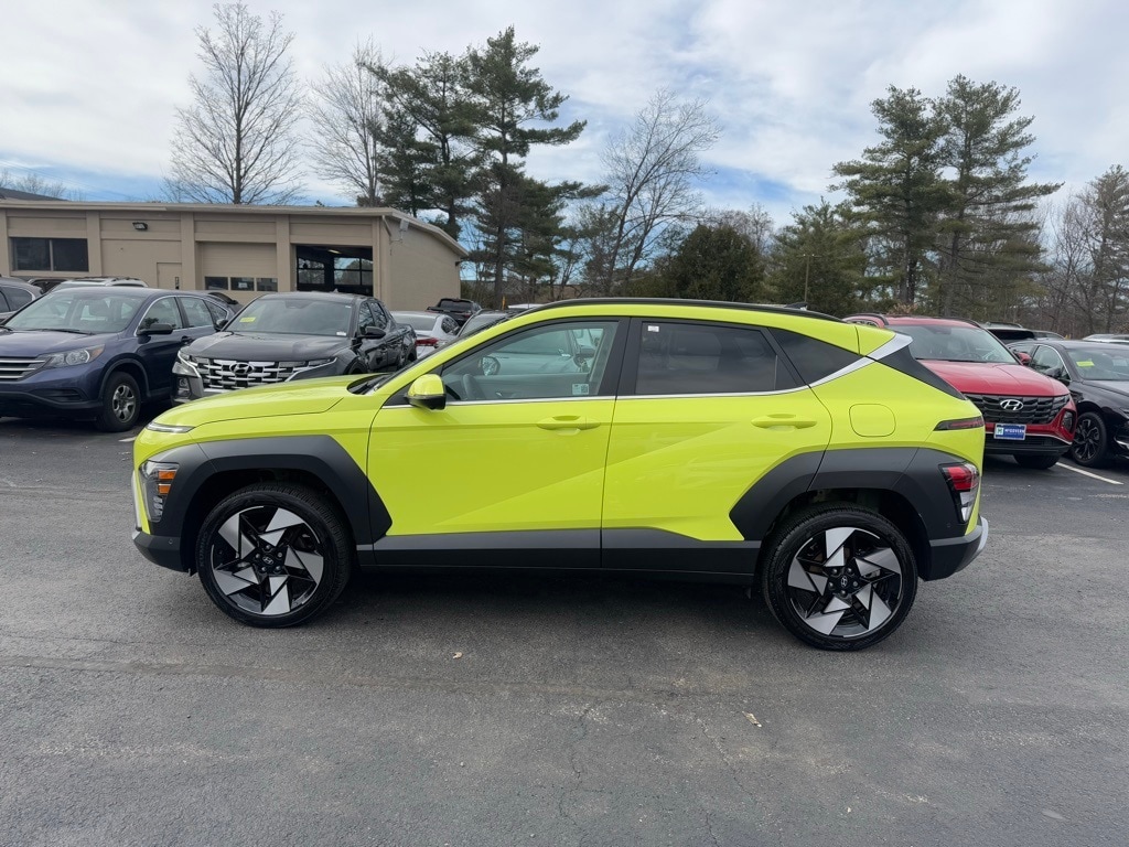 Certified 2024 Hyundai Kona Limited with VIN KM8HECA35RU119775 for sale in Leominster, MA