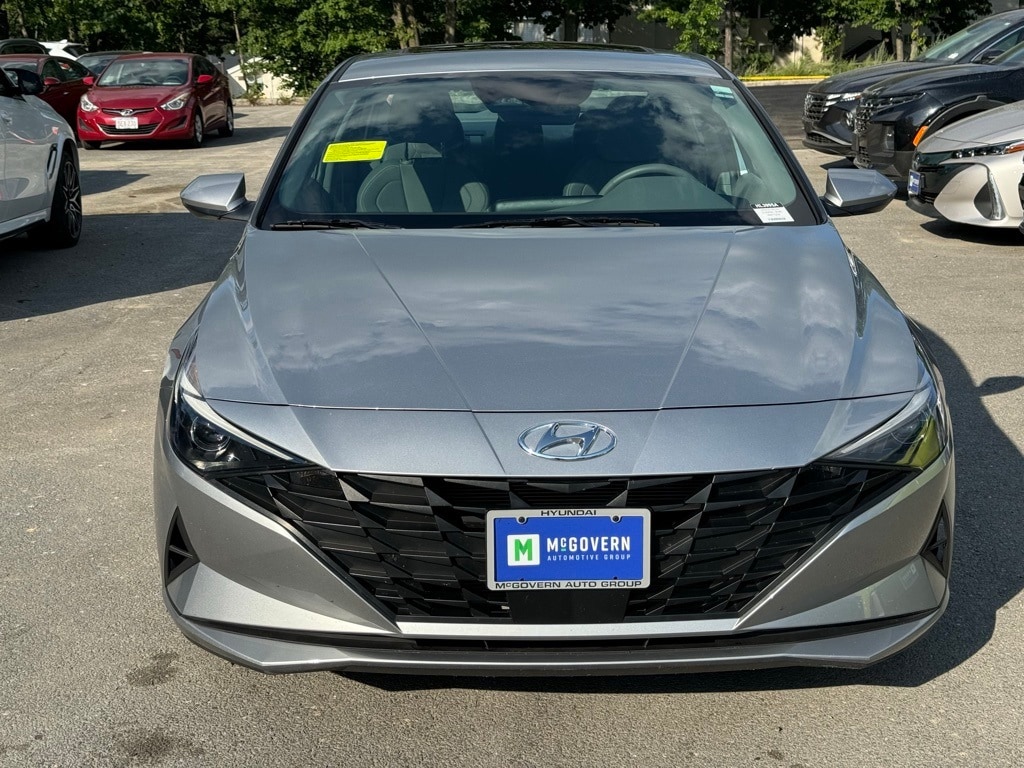 Certified 2022 Hyundai Elantra SEL with VIN 5NPLS4AG1NH077254 for sale in Leominster, MA