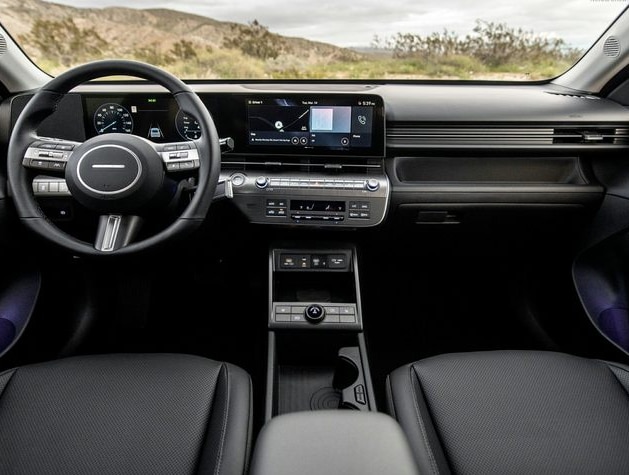 Hyundai Kona interior and technology