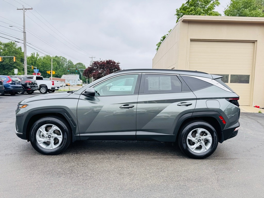 Used 2022 Hyundai Tucson SEL with VIN 5NMJBCAE1NH139281 for sale in Leominster, MA