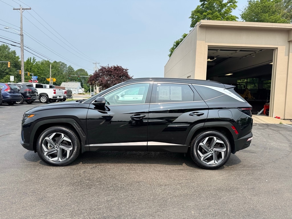 Used 2022 Hyundai Tucson Limited with VIN KM8JECA10NU033672 for sale in Leominster, MA