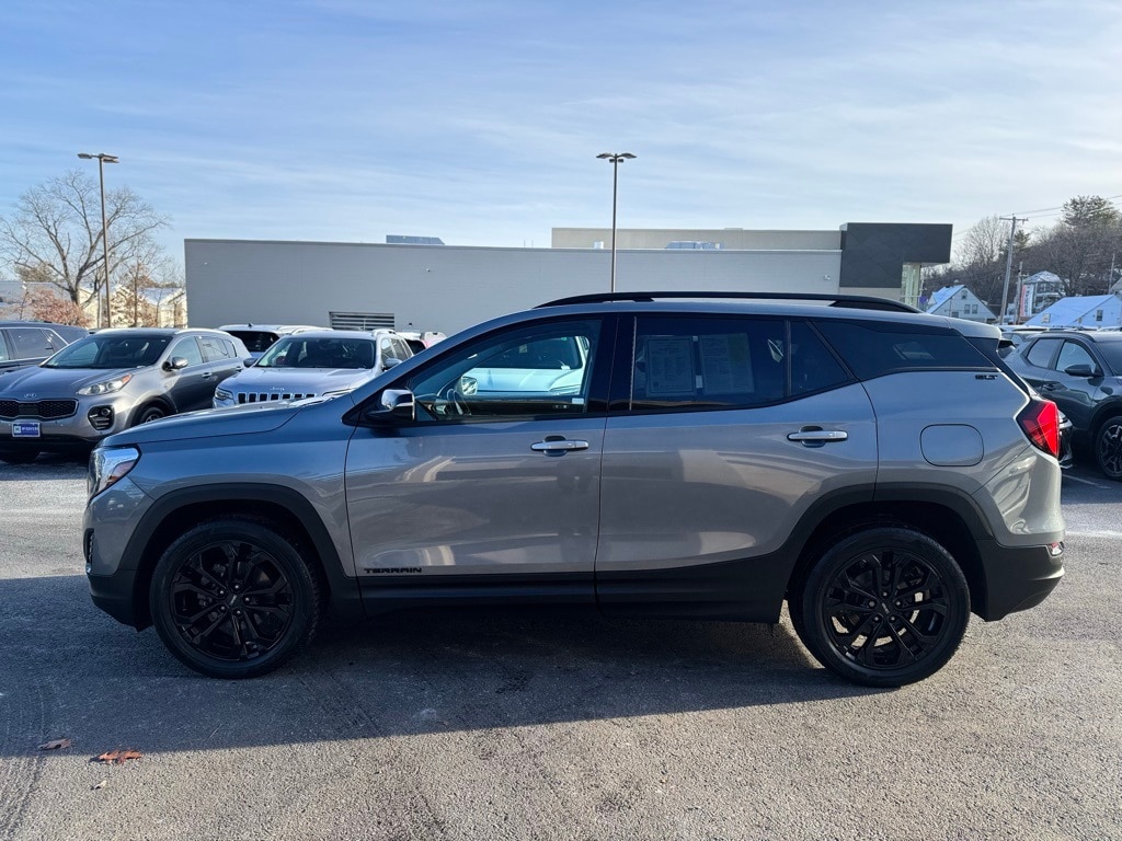 Used 2021 GMC Terrain SLT with VIN 3GKALVEV7ML352499 for sale in Leominster, MA