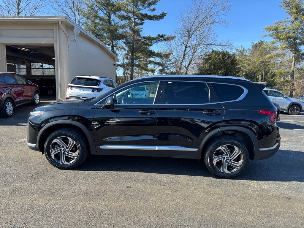 Certified 2022 Hyundai Santa Fe SEL with VIN 5NMS2DAJ7NH437390 for sale in Leominster, MA