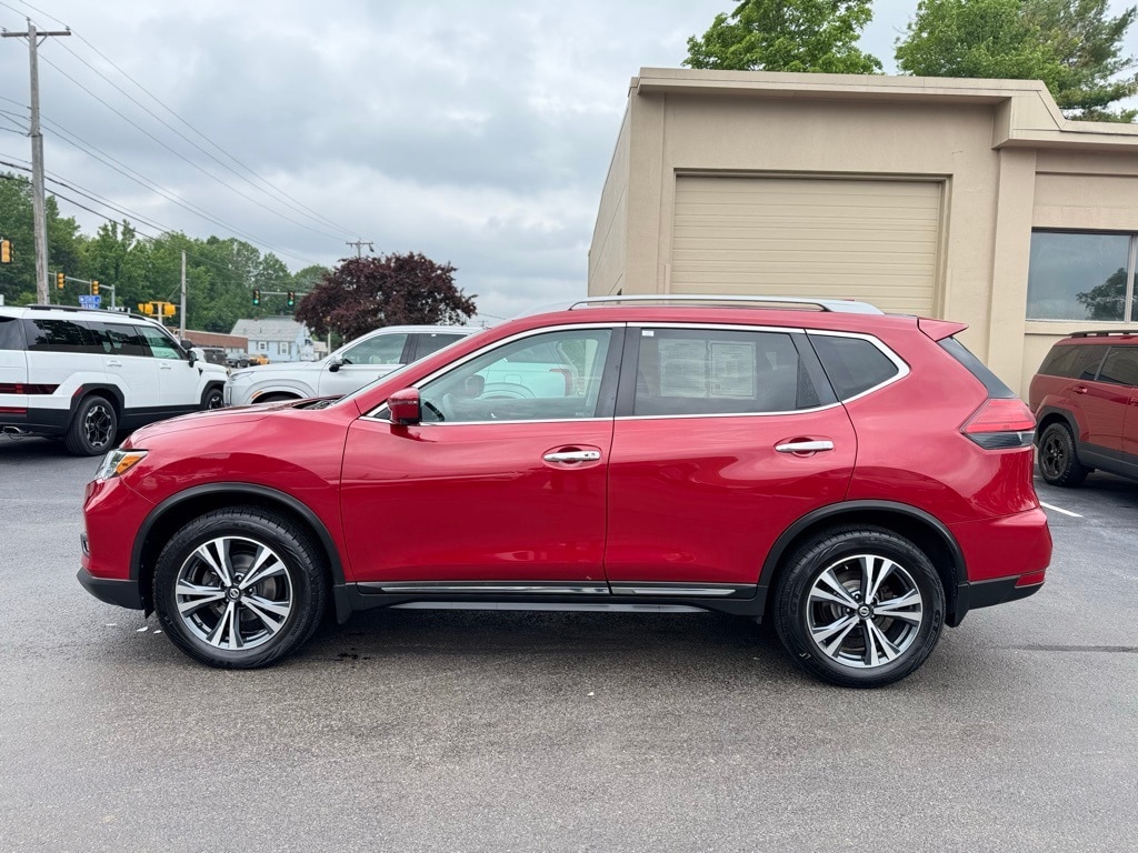 Used 2017 Nissan Rogue SL with VIN 5N1AT2MV3HC781793 for sale in Leominster, MA