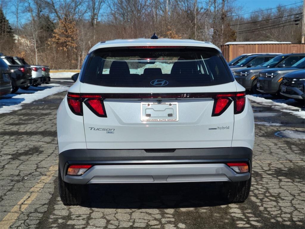 New 2026 Hyundai Tucson Hybrid Blue SUV