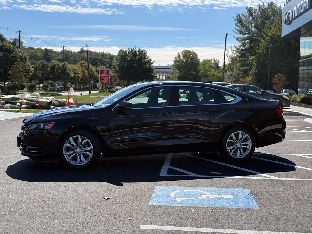 Used 2018 Chevrolet Impala 1LT with VIN 2G1105S37J9109662 for sale in Wilmington, MA