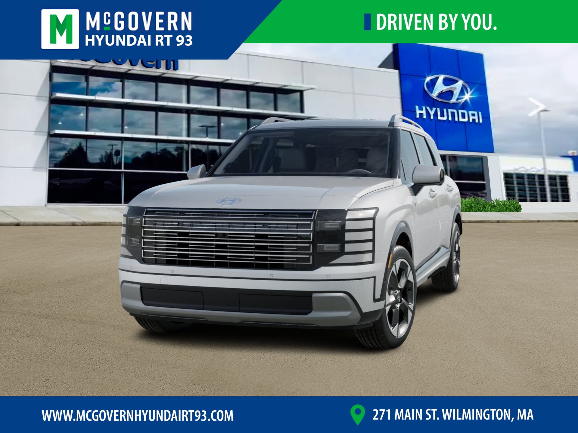 Creamy White Pearl 2027 Hyundai Palisade Hybrid SUV / Crossover All-Wheel Drive 6-Speed Automatic