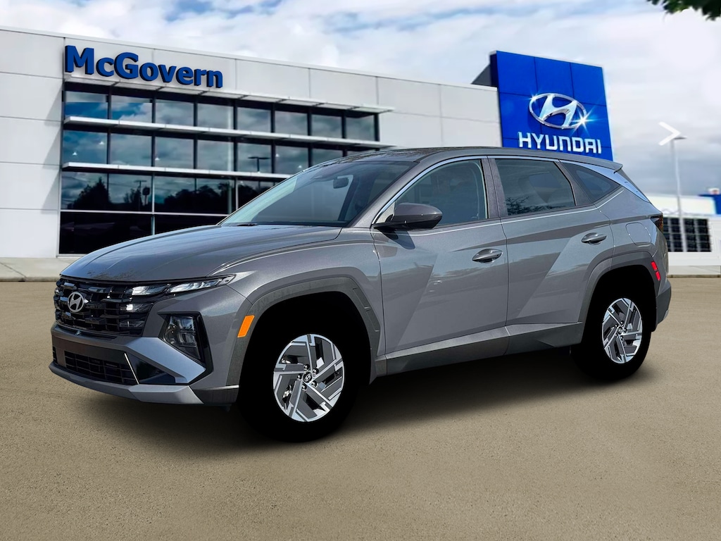 New 2026 Hyundai Tucson Hybrid Blue SUV