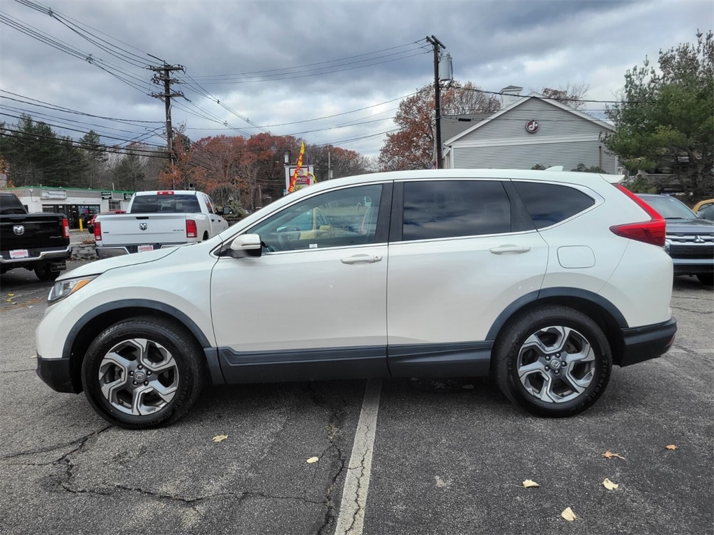 Used 2017 Honda CR-V EX-L with VIN 5J6RW2H89HL055630 for sale in Wilmington, MA