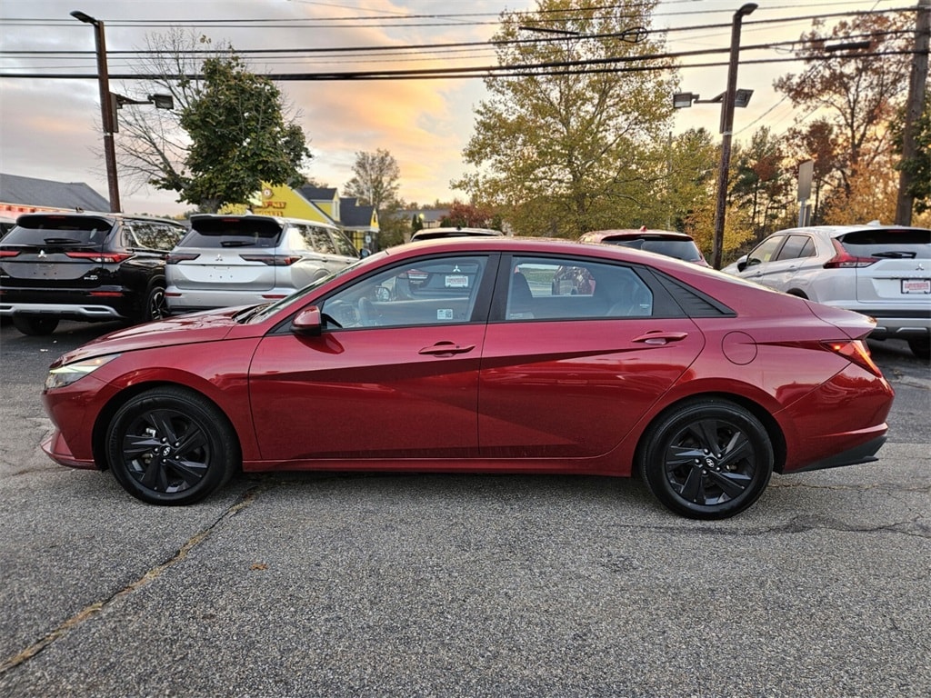 Certified 2023 Hyundai Elantra Blue with VIN KMHLM4AJ3PU086242 for sale in Wilmington, MA