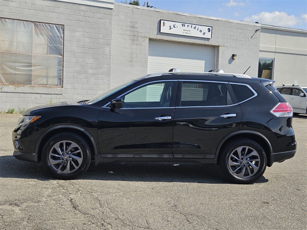 Used 2016 Nissan Rogue SL with VIN 5N1AT2MV4GC854345 for sale in Wilmington, MA