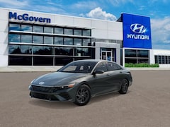 2026 Hyundai Elantra Hybrid Blue Sedan