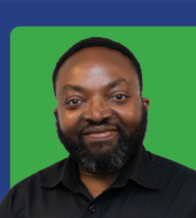 Staff member Ronald Musoke from 069bc08f3886