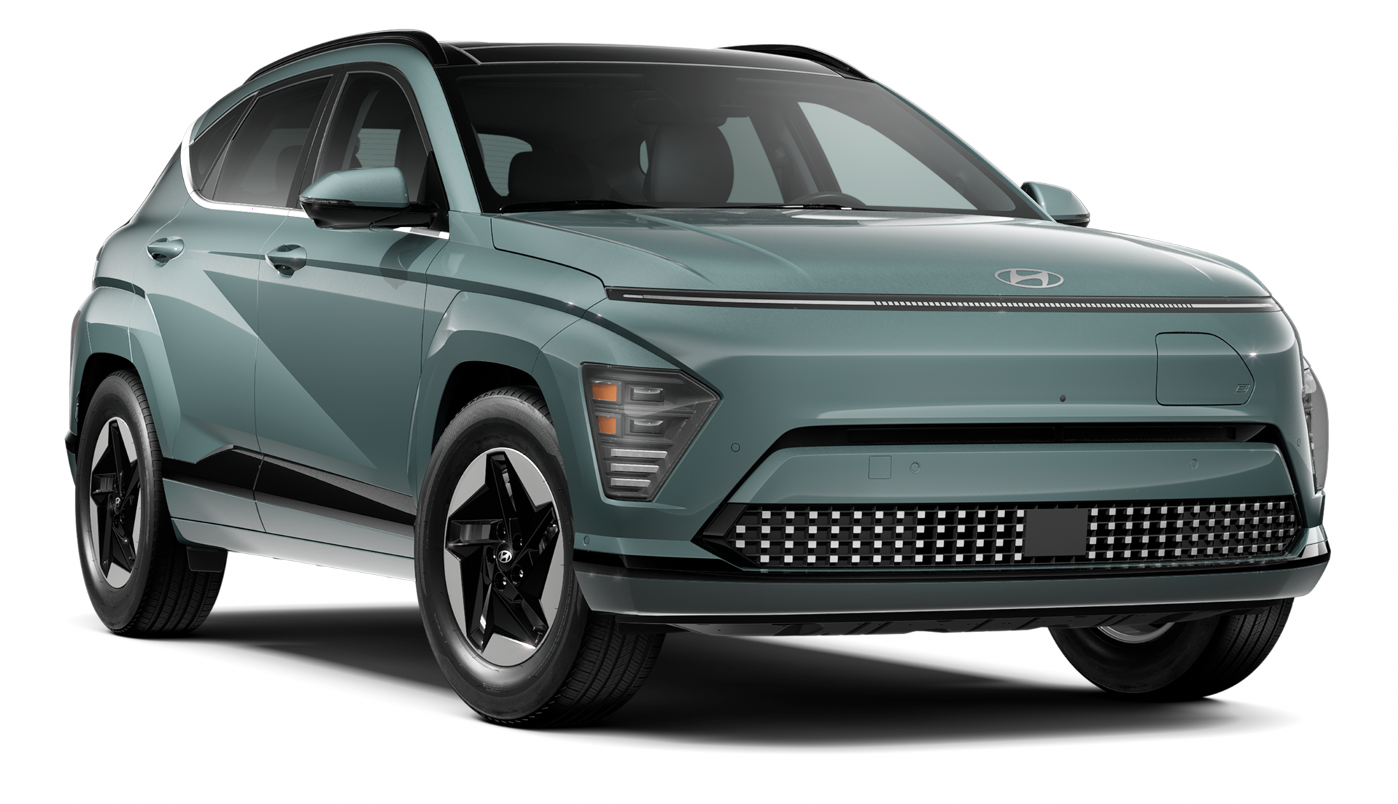 Green Hyundai Kona Electric
