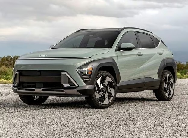 Green Hyundai Kona