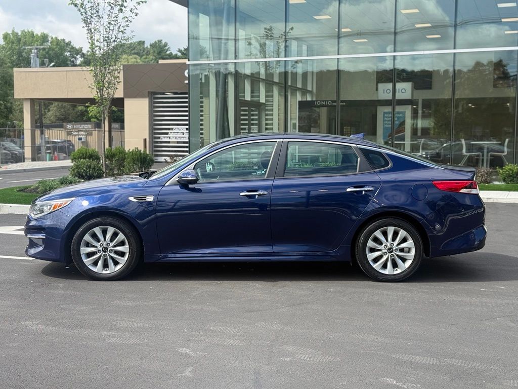 Used 2017 Kia Optima LX with VIN 5XXGT4L36HG125629 for sale in Wilmington, MA