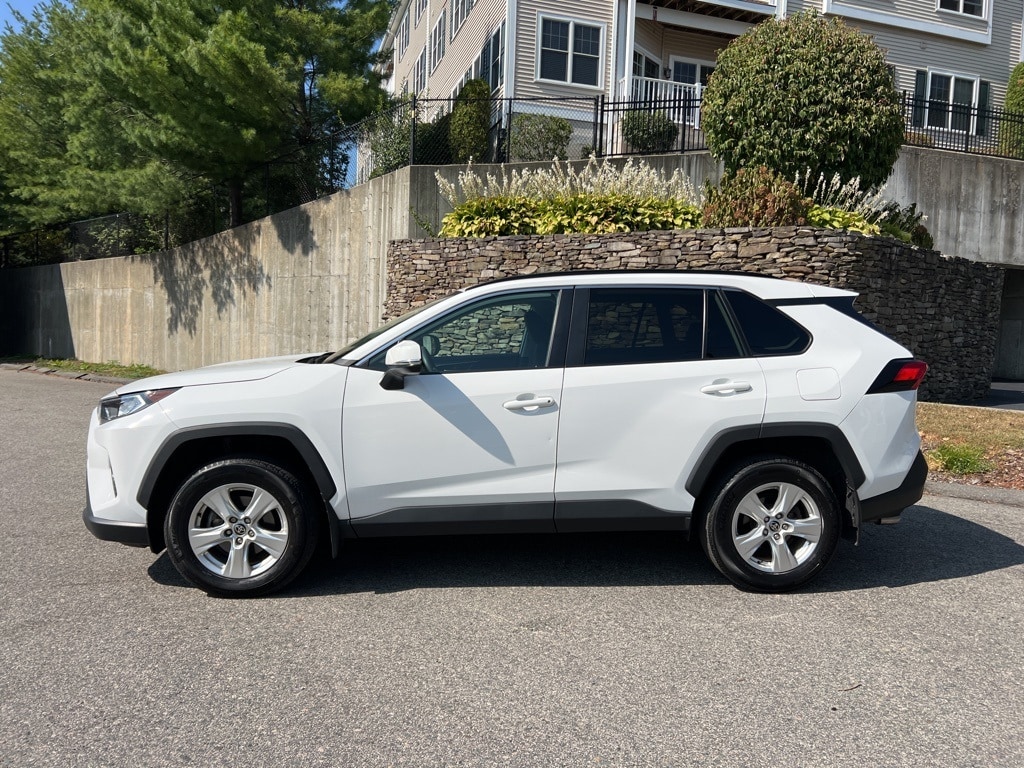 Certified 2021 Toyota RAV4 XLE with VIN 2T3P1RFV2MW236606 for sale in Norwood, MA