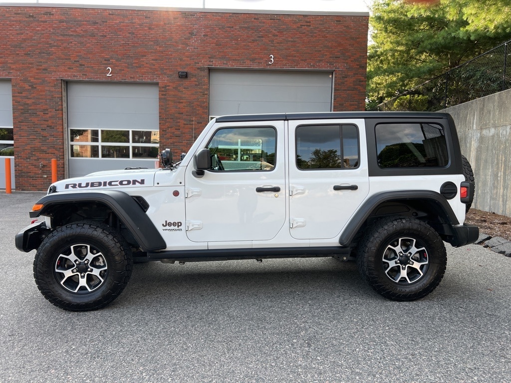 Used 2019 Jeep Wrangler Unlimited Rubicon with VIN 1C4HJXFG2KW675510 for sale in Shrewsbury, MA