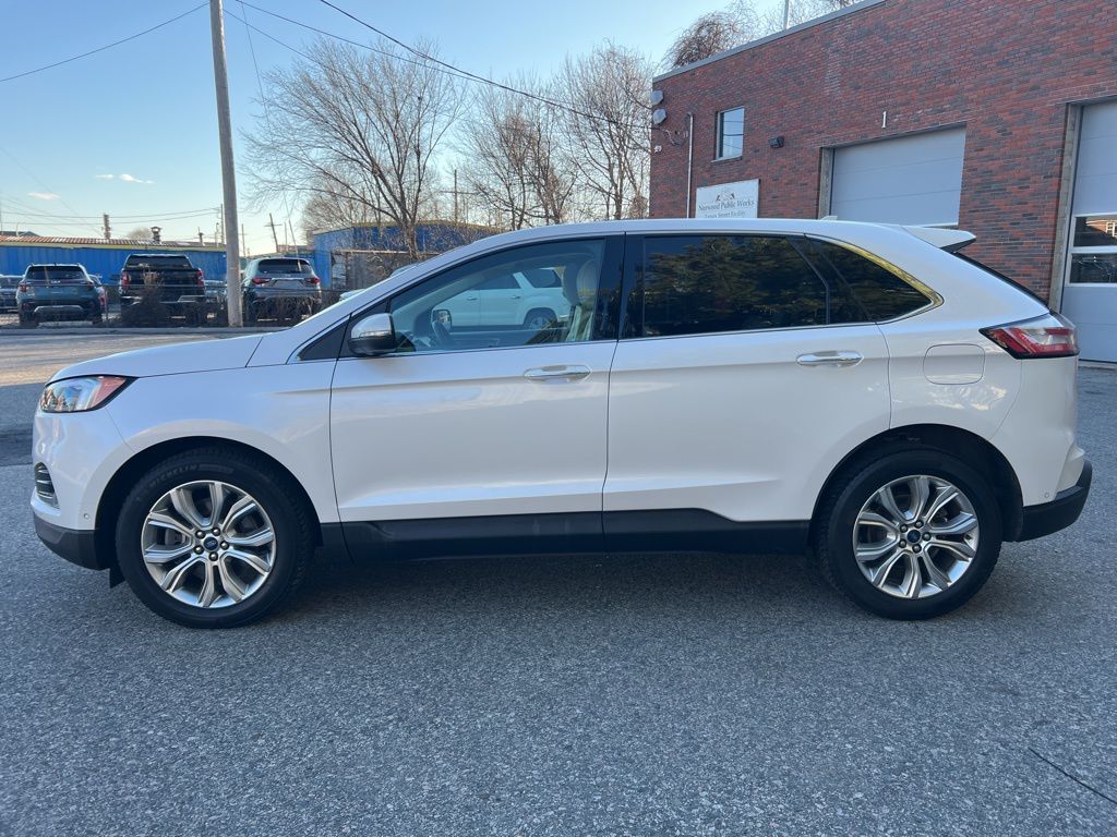 Used 2019 Ford Edge Titanium with VIN 2FMPK4K9XKBB45247 for sale in Norwood, MA