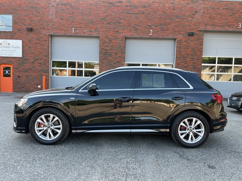 Used 2021 Audi Q3 S Line Premium Plus with VIN WA1EECF35M1058903 for sale in Norwood, MA