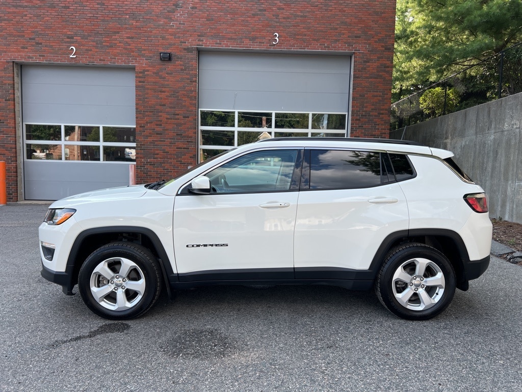 Used 2020 Jeep Compass Latitude with VIN 3C4NJDBB2LT174216 for sale in Shrewsbury, MA