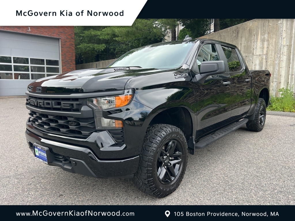 Used 2022 Chevrolet Silverado 1500 Custom Trail Boss Truck Crew Cab