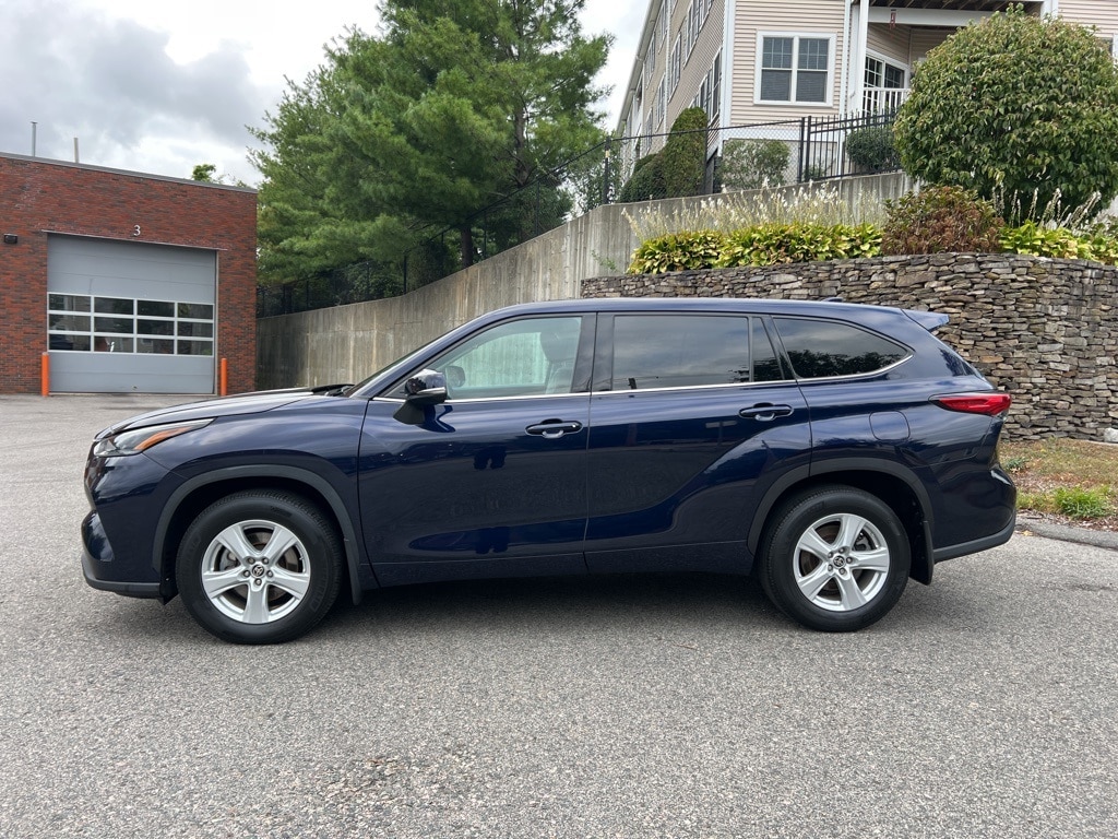 Used 2021 Toyota Highlander LE with VIN 5TDBZRBH0MS091750 for sale in Norwood, MA