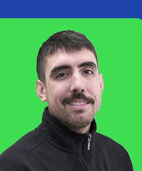 Staff member James Charron from a2fcd1c6e8e2