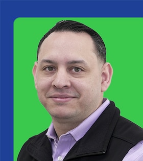 Staff member Freddy Pacheco from e02fea69c278