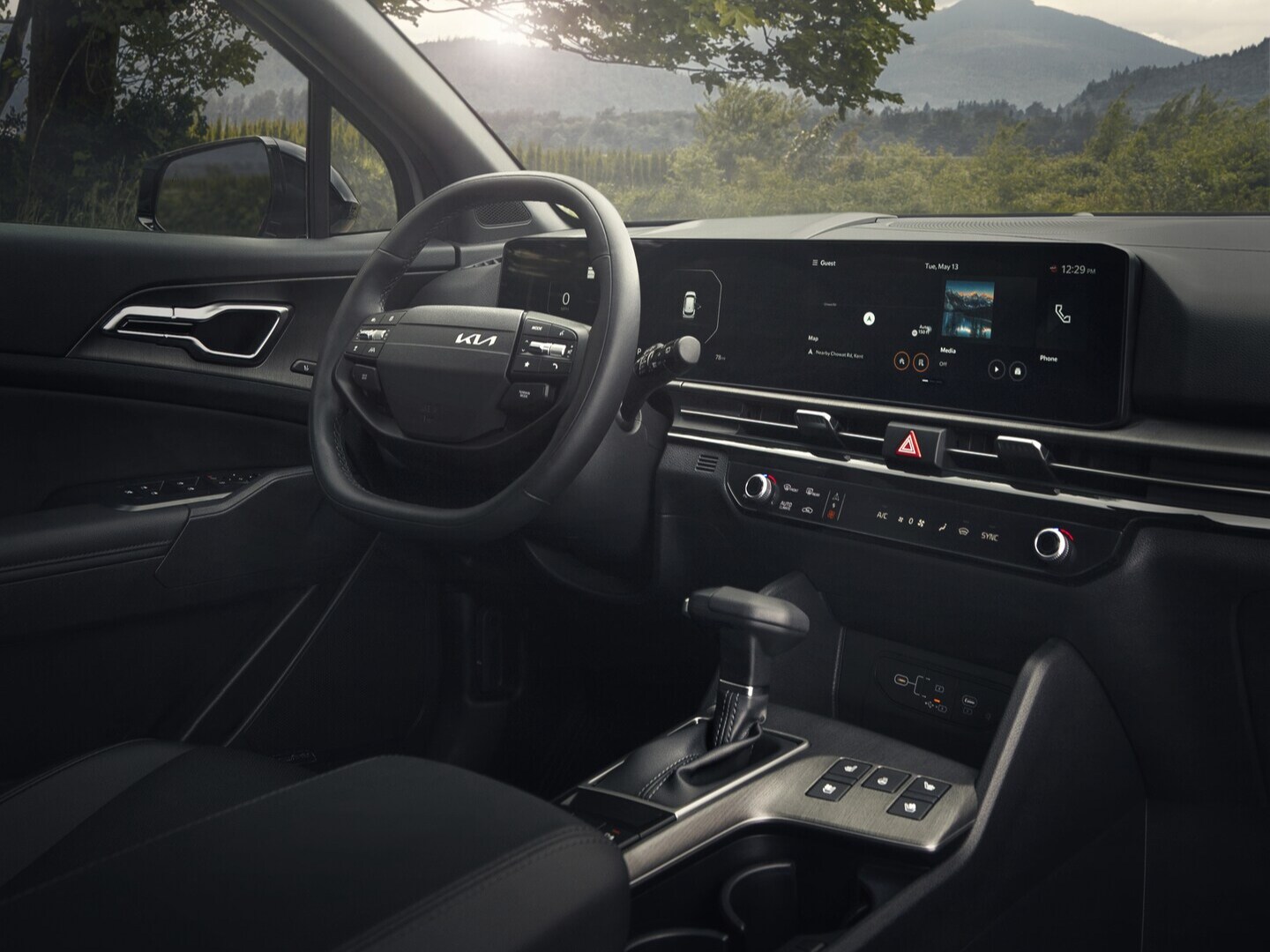 2026 Kia Sportage touchscreen