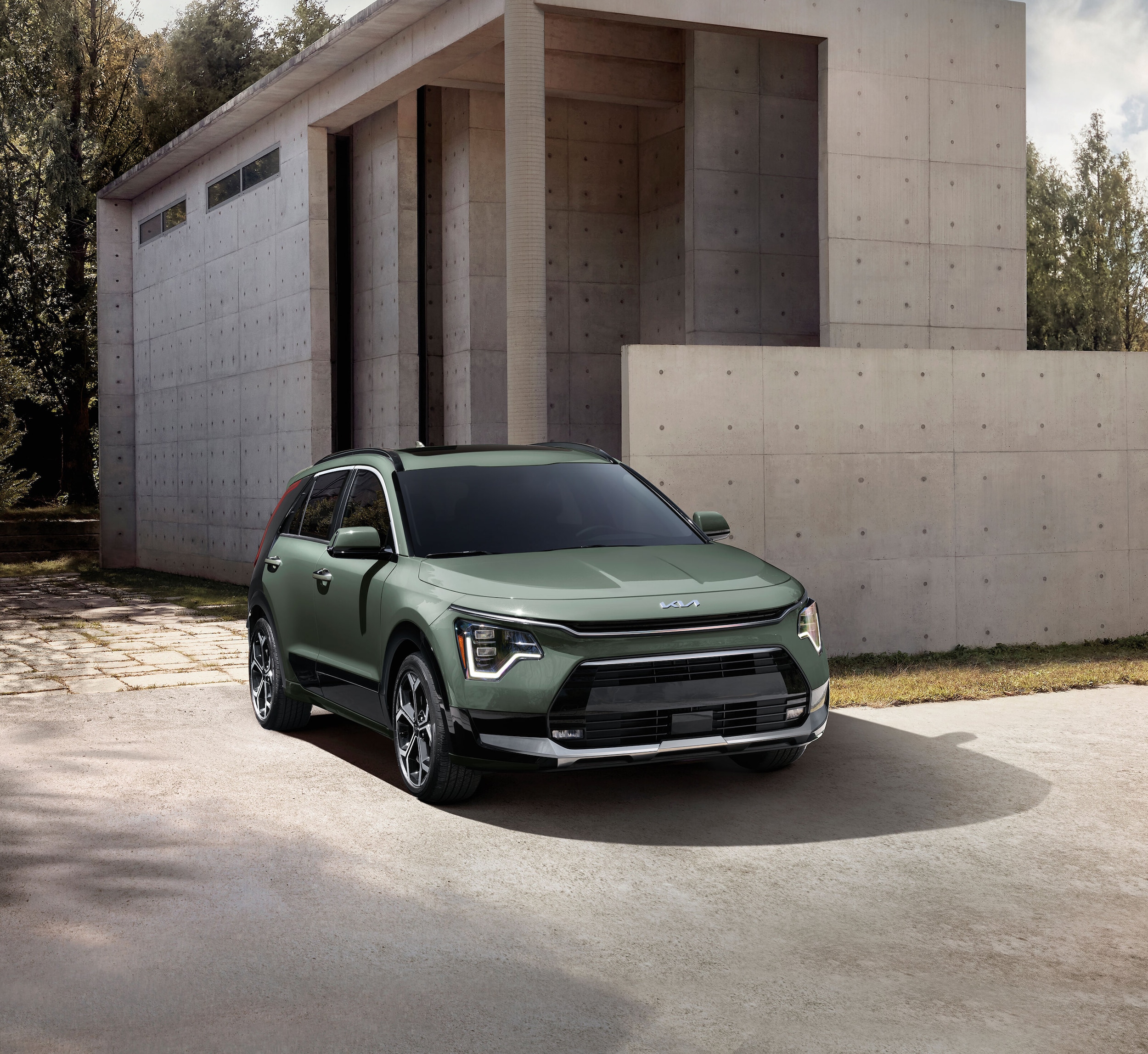 Green Kia Niro