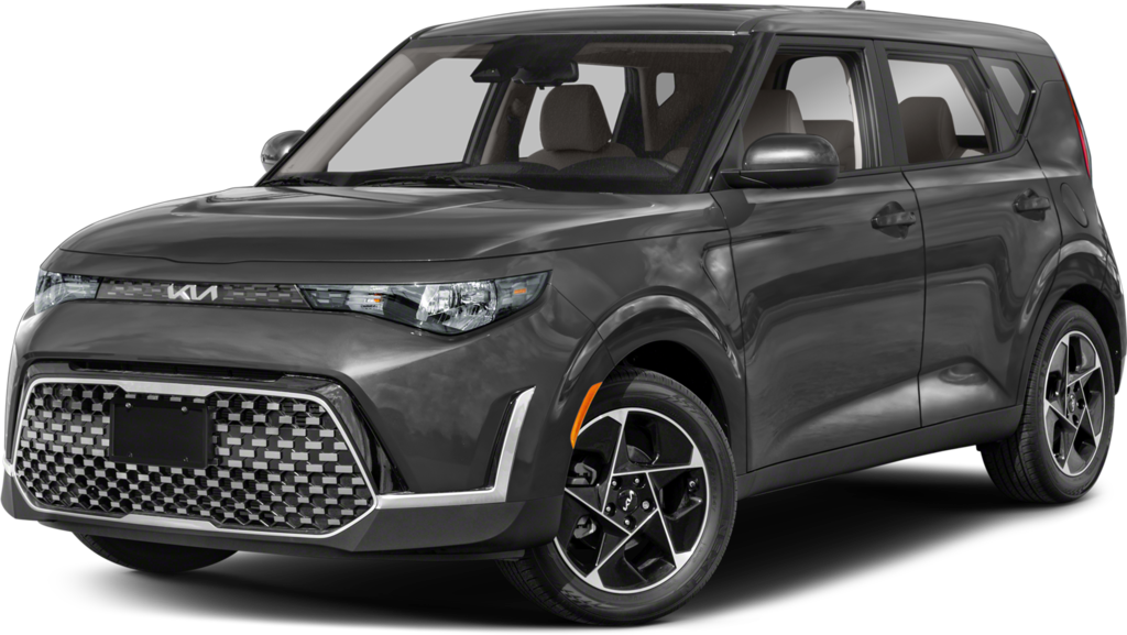 Grey Kia Soul