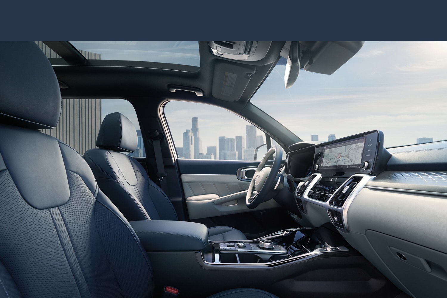Kia Sorento Plug-In Hybrid interior and technology