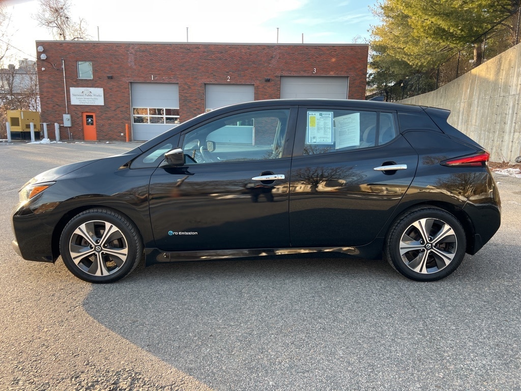 Used 2018 Nissan LEAF SV with VIN 1N4AZ1CP4JC304530 for sale in Norwood, MA