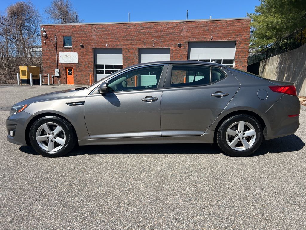 Used 2014 Kia Optima LX with VIN 5XXGM4A70EG325291 for sale in Norwood, MA