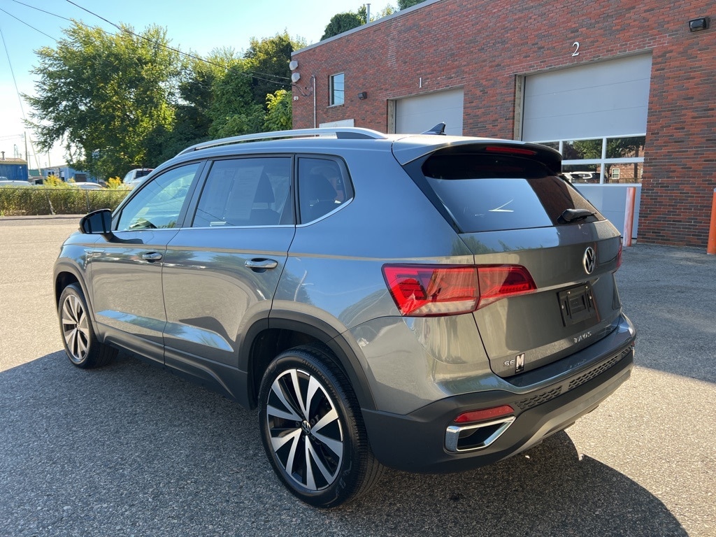 Certified 2022 Volkswagen Taos SE with VIN 3VVSX7B22NM010773 for sale in Norwood, MA