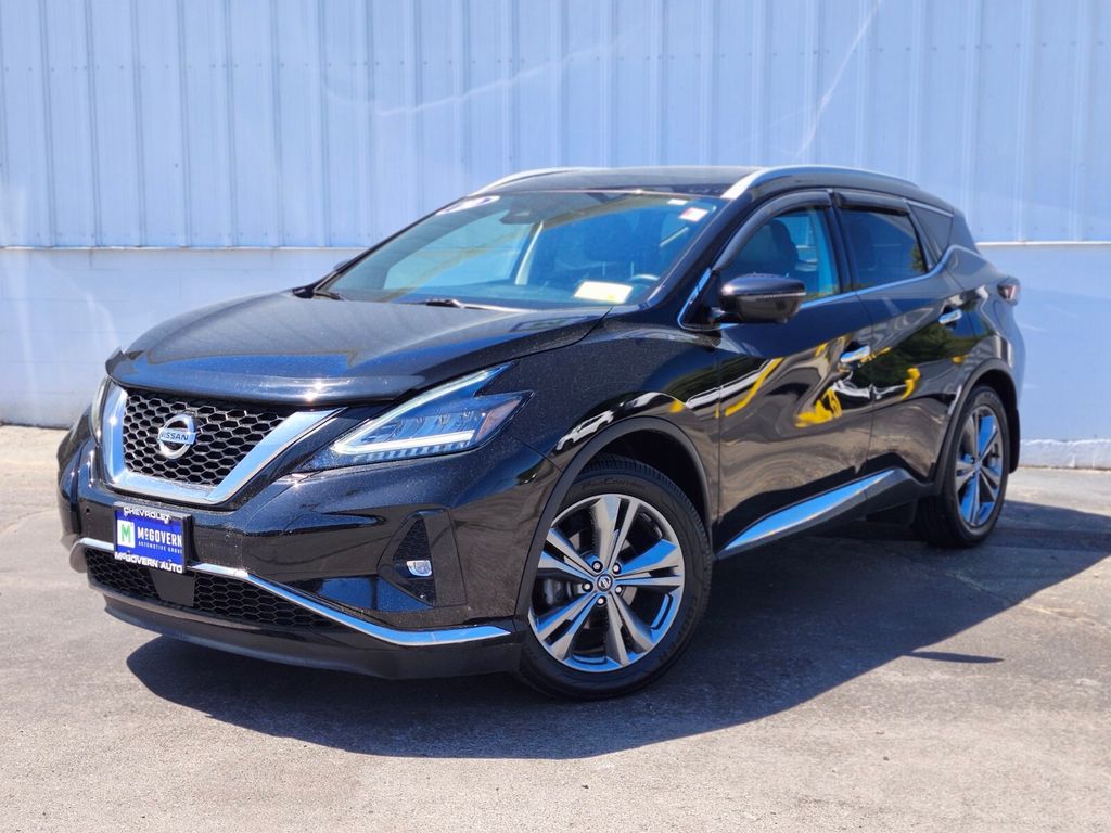 Used 2020 Nissan Murano Platinum with VIN 5N1AZ2DS4LN117617 for sale in Newton, MA