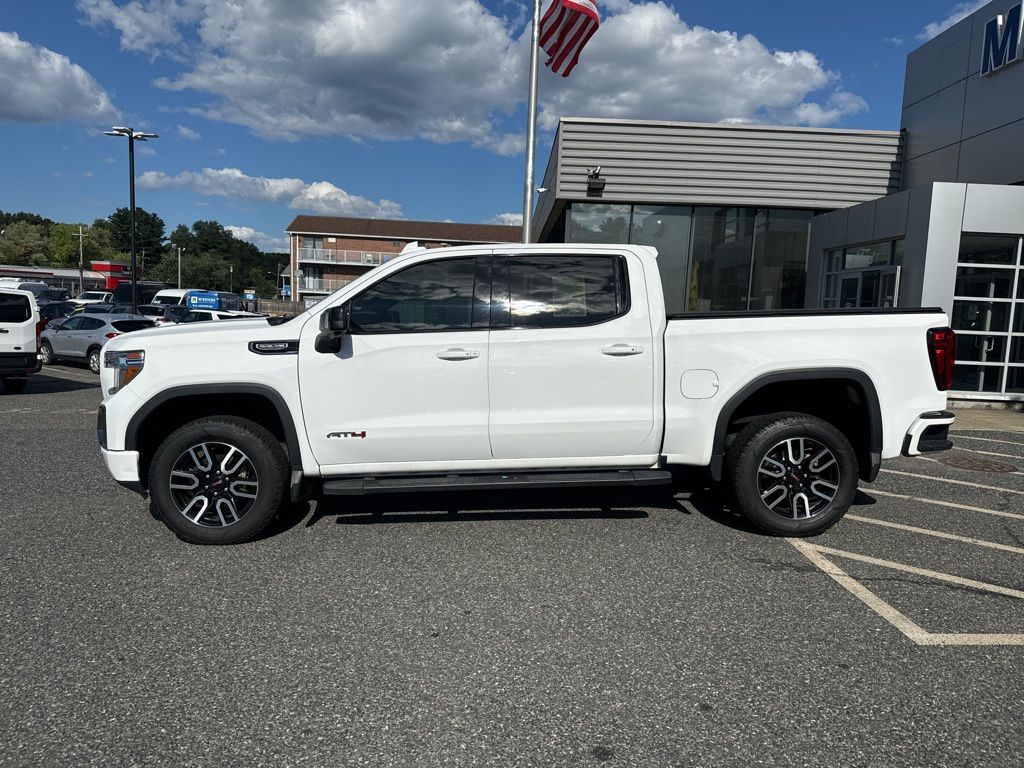 Used 2020 GMC Sierra 1500 AT4 with VIN 3GTP9EEDXLG231307 for sale in Framingham, MA