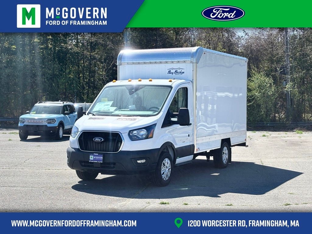 New 2025 Ford Transit 350 Bay Bridge Box Van Box Truck VAN