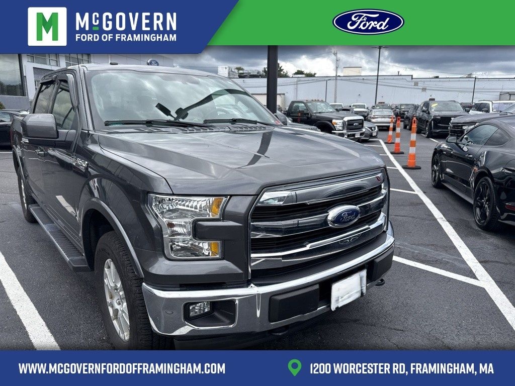Used 2017 Ford F-150 Lariat Truck SuperCrew Cab