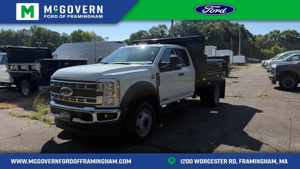 New 2026 Ford F-550SD Super Cab Chassis Work Ready Dump Truck Super Cab