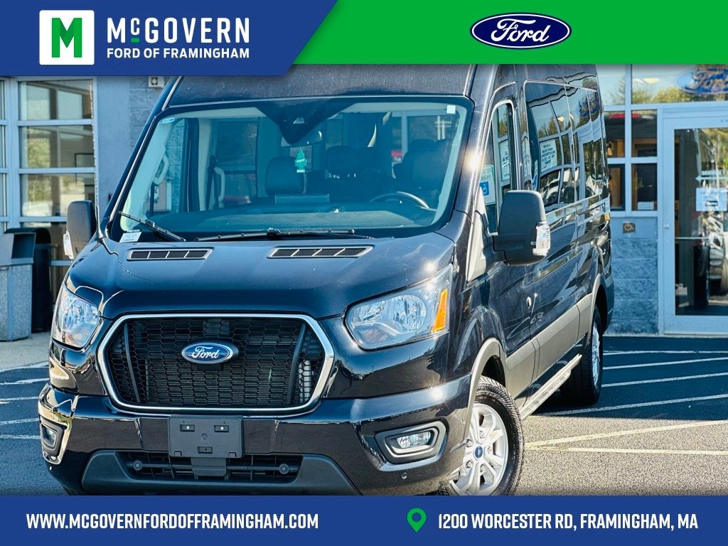 Used 2023 Ford Transit-350 Passenger XLT Wagon Medium Roof Van