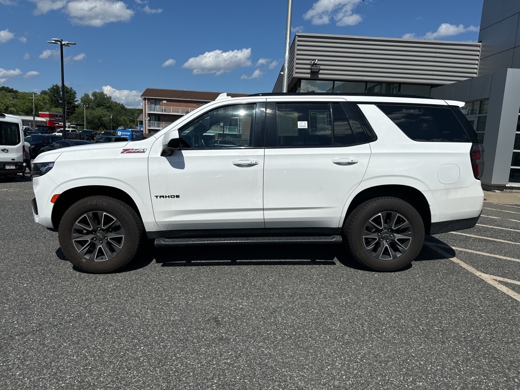 Used 2021 Chevrolet Tahoe Z71 with VIN 1GNSKPKD8MR489896 for sale in Framingham, MA