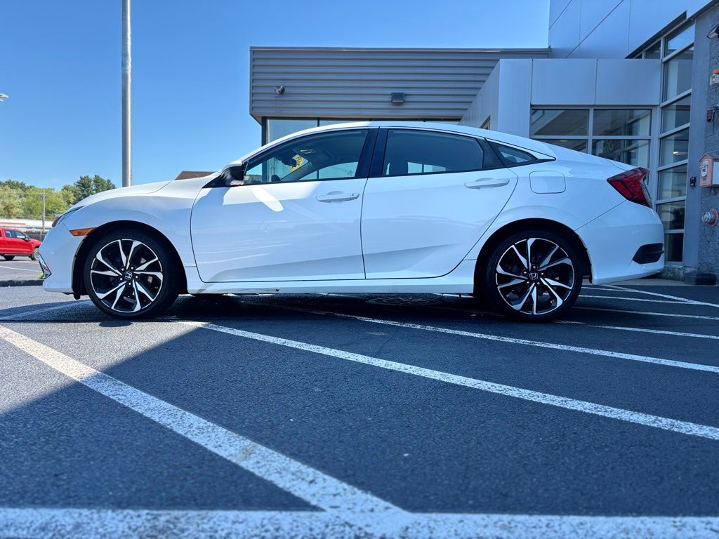 Used 2019 Honda Civic LX with VIN 2HGFC2F68KH575729 for sale in Framingham, MA