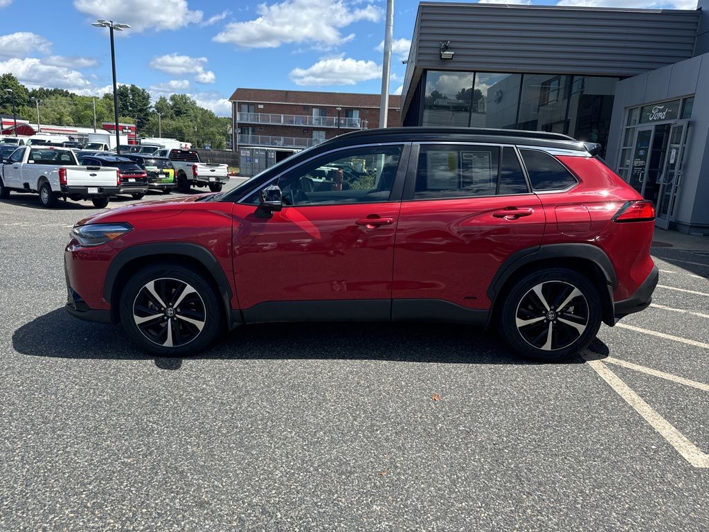 Used 2023 Toyota Corolla Cross XSE with VIN 7MUFBABG3PV009342 for sale in Framingham, MA